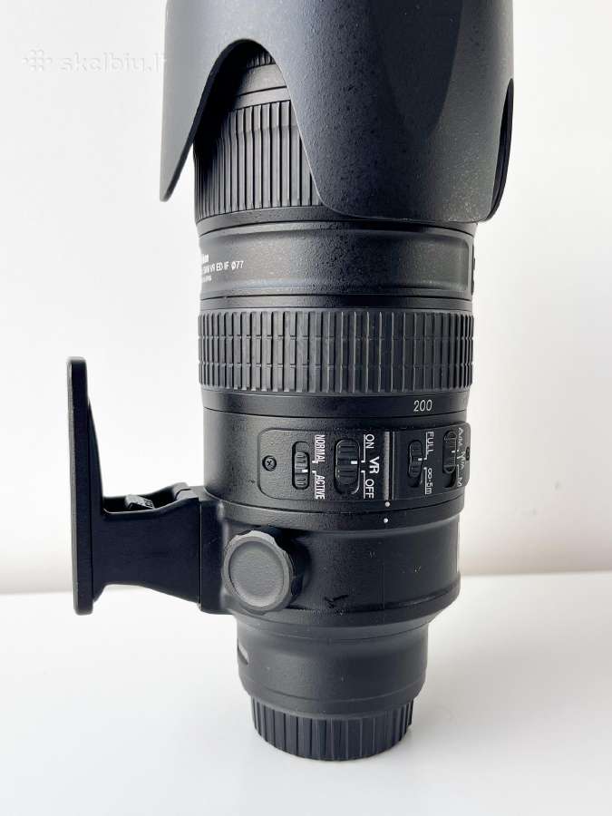 Nikon Af-s Nikkor 70-200mm f/2.8g Ed Vr II - nuotraukos Nr. 2