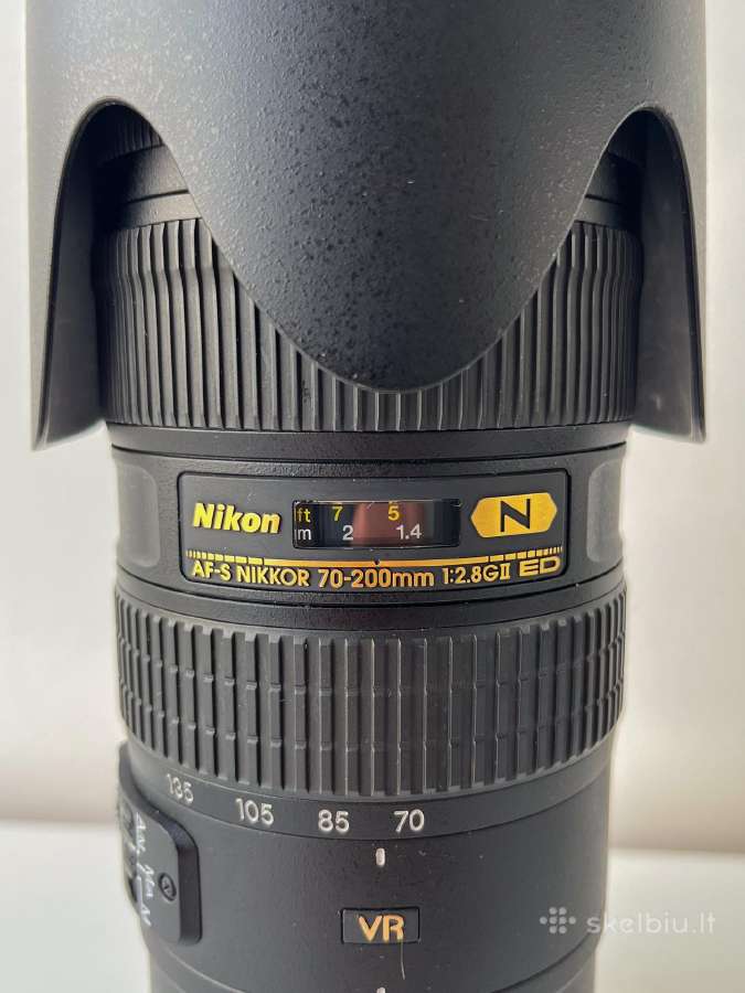 Nikon Af-s Nikkor 70-200mm f/2.8g Ed Vr II - nuotraukos Nr. 4