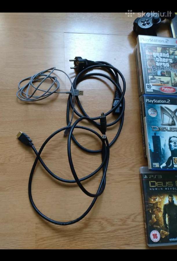 Playstation 3 Fat Cechc-04 500gb Bc - nuotraukos Nr. 6