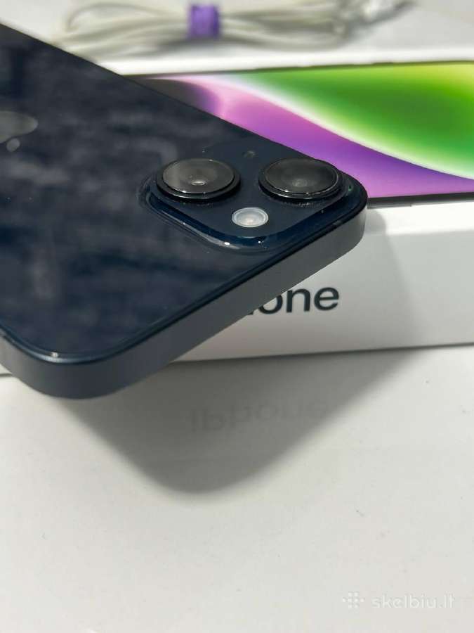 iPhone 14 128gb 89% Black - nuotraukos Nr. 6