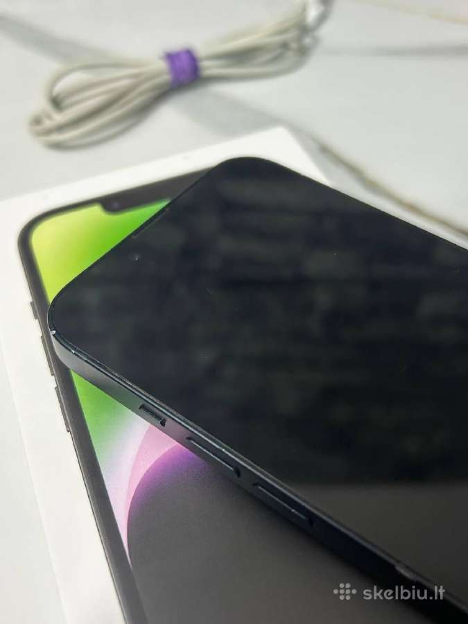 iPhone 14 128gb 89% Black - nuotraukos Nr. 12