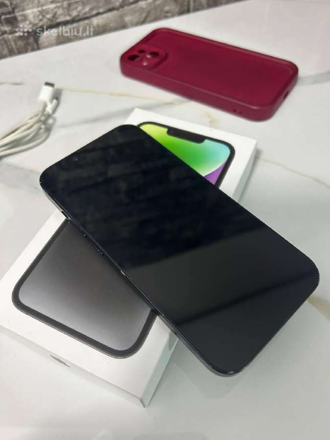 iPhone 14 128gb 89% Black - nuotraukos Nr. 11