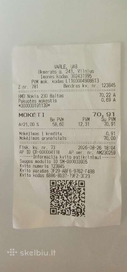 Nauj Nokia 230 - nuotraukos Nr. 4