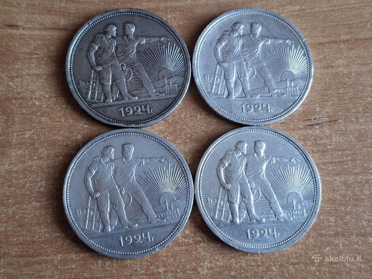 Sovietinės ir lenkiškos sidabrinės monetos - nuotraukos Nr. 6