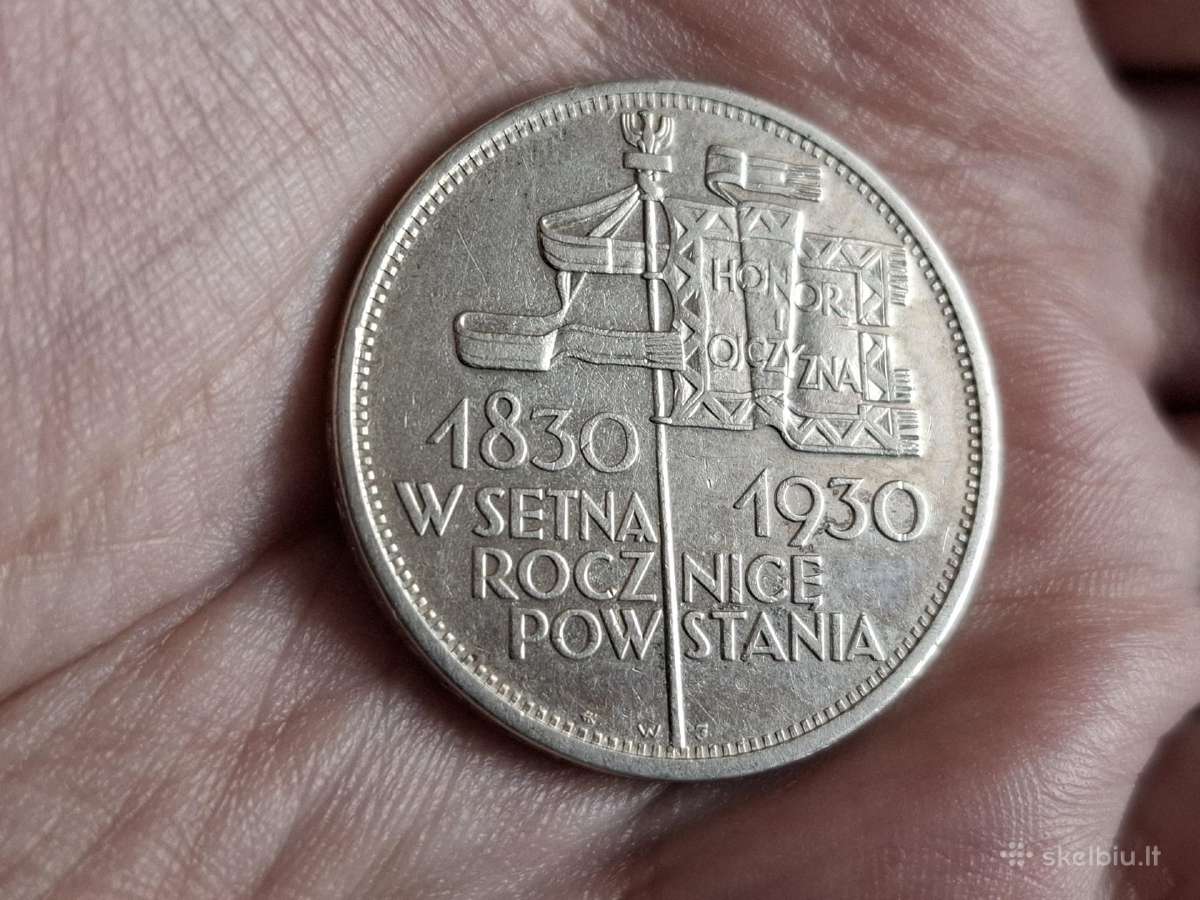 Sovietinės ir lenkiškos sidabrinės monetos - nuotraukos Nr. 9