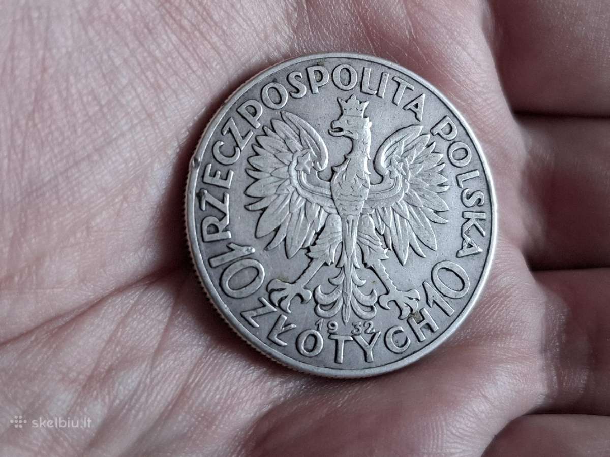 Sovietinės ir lenkiškos sidabrinės monetos - nuotraukos Nr. 11