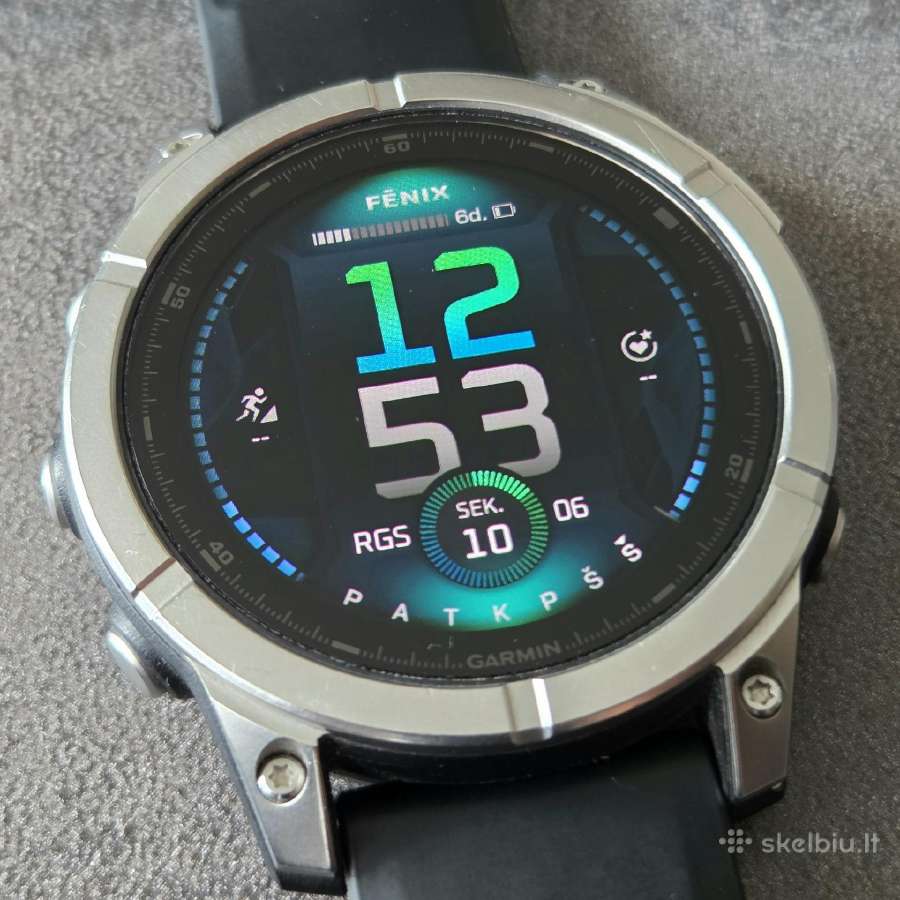 Garmin Fenix E 47mm - nuotraukos Nr. 5