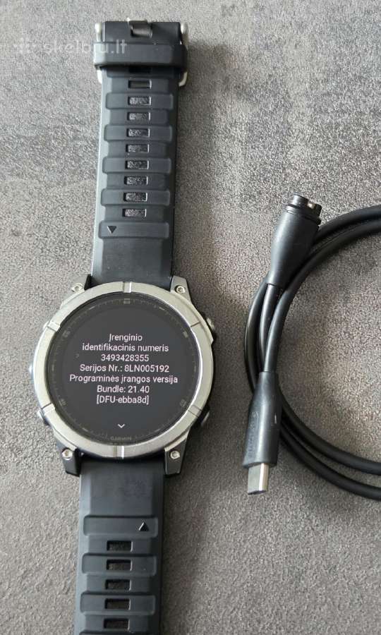 Garmin Fenix E 47mm - nuotraukos Nr. 6