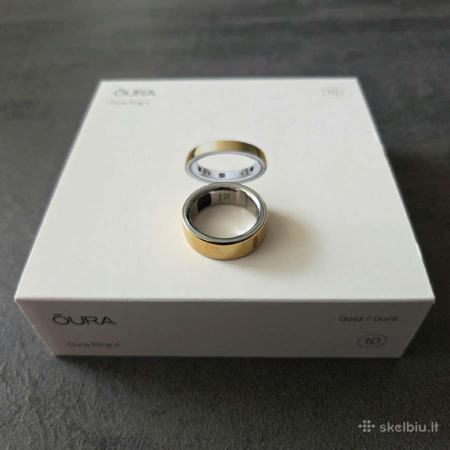 Oura Ring 4 Gold size 10 - nuotraukos Nr. 2