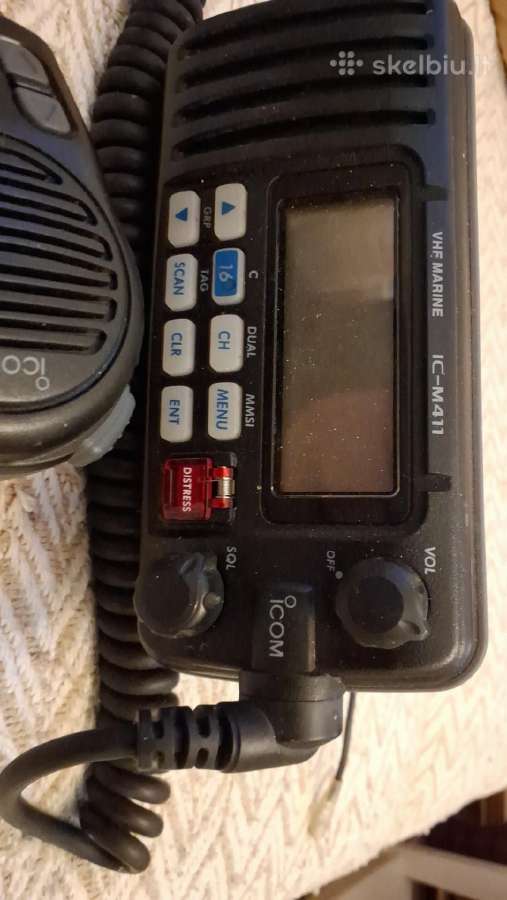 Stacionari jūrinė Vhf radijostotelė Icom Ic-m411 - nuotraukos Nr. 2