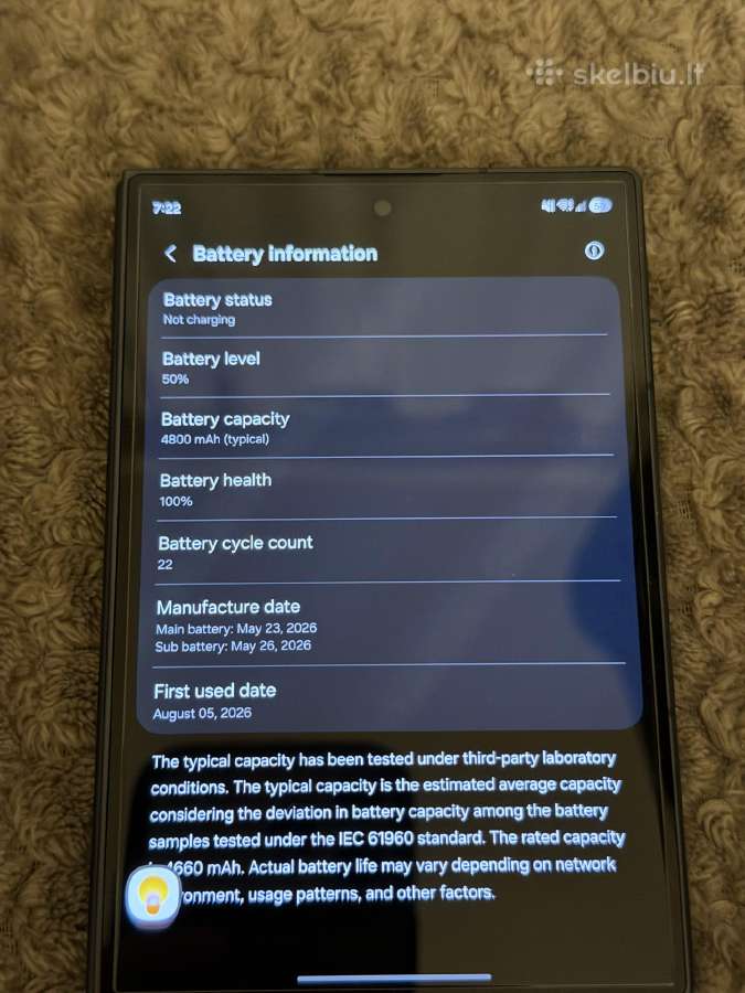 Samsung Galaxy Z Fold 8 - 1tb/16gb RAM - nuotraukos Nr. 11