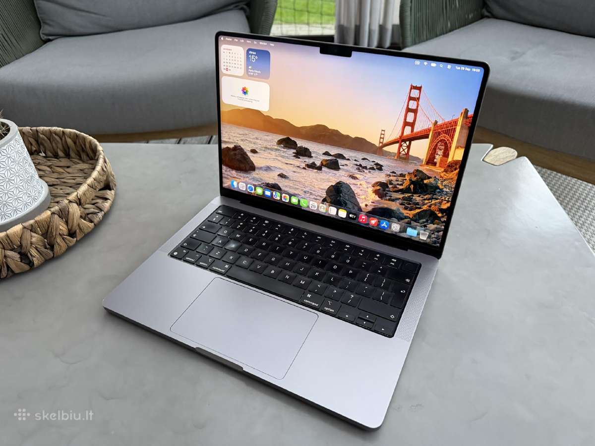 Apple MacBook Pro 2023 14 / M2 Pro /16gb/512gb #9 - nuotraukos Nr. 2
