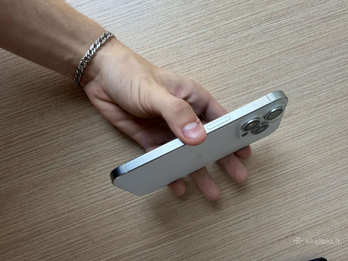 Apple iPhone 15 Pro 256gb White - nuotraukos Nr. 6