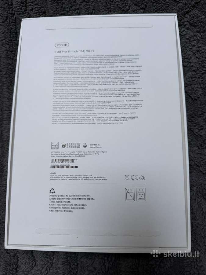 iPad Pro 11-inch M4 256gb Wi-fi - nuotraukos Nr. 2
