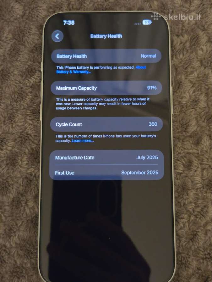 Apple iPhone 17 Pro Max - 256gb - nuotraukos Nr. 5