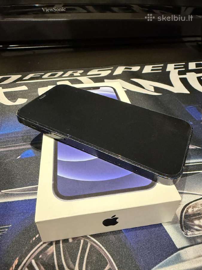 Apple iPhone 12 64gb, juodos spalvos - nuotraukos Nr. 3