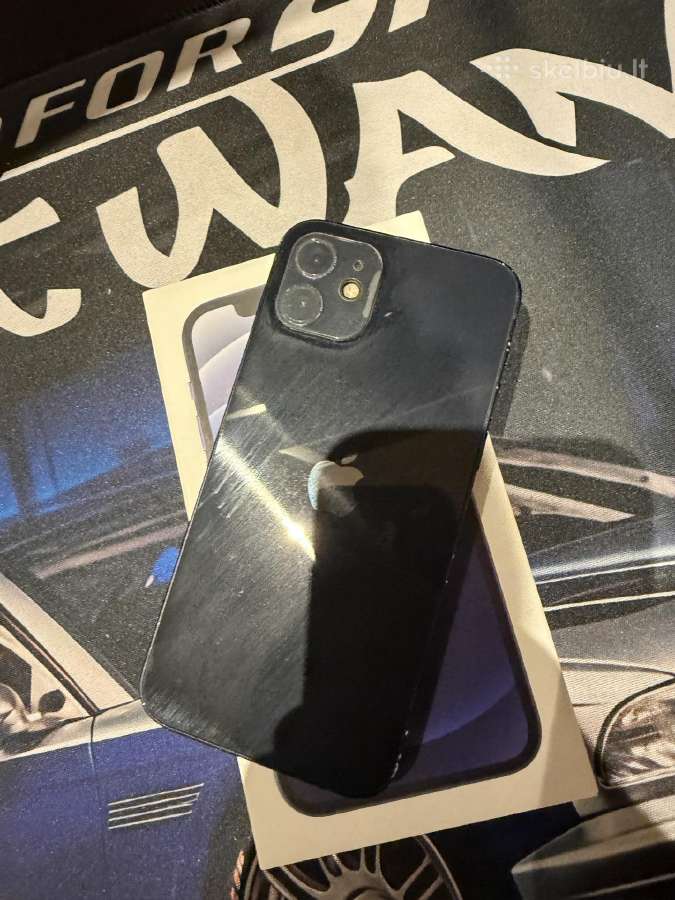 Apple iPhone 12 64gb, juodos spalvos - nuotraukos Nr. 6