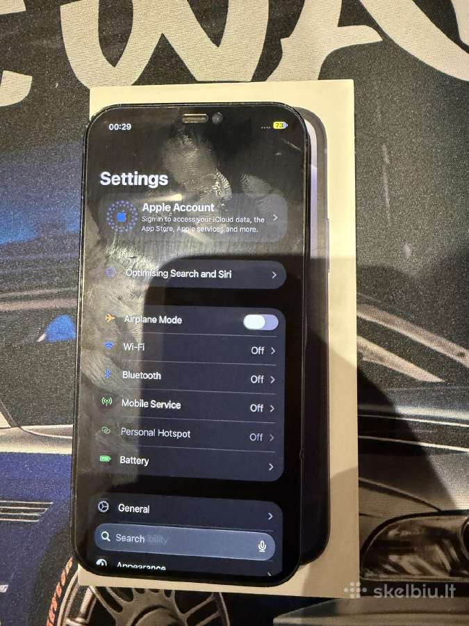 Apple iPhone 12 64gb, juodos spalvos - nuotraukos Nr. 7