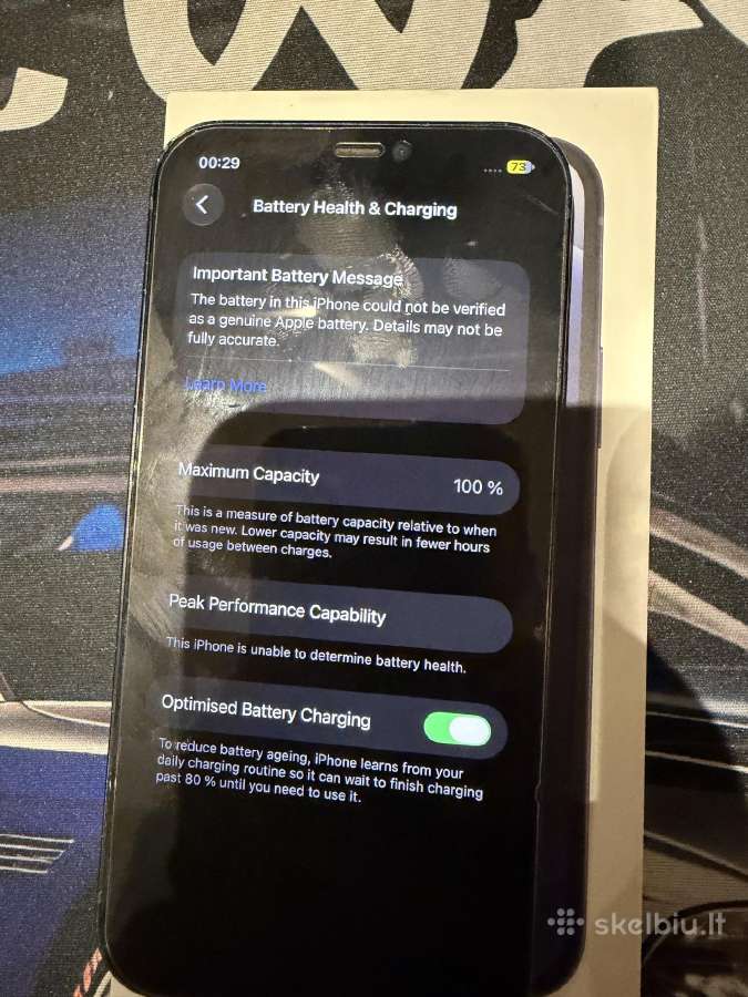 Apple iPhone 12 64gb, juodos spalvos - nuotraukos Nr. 8