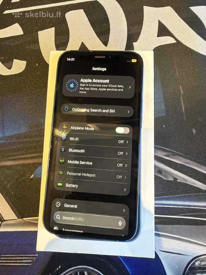 Apple iPhone 12 64gb, juodos spalvos - nuotraukos Nr. 18