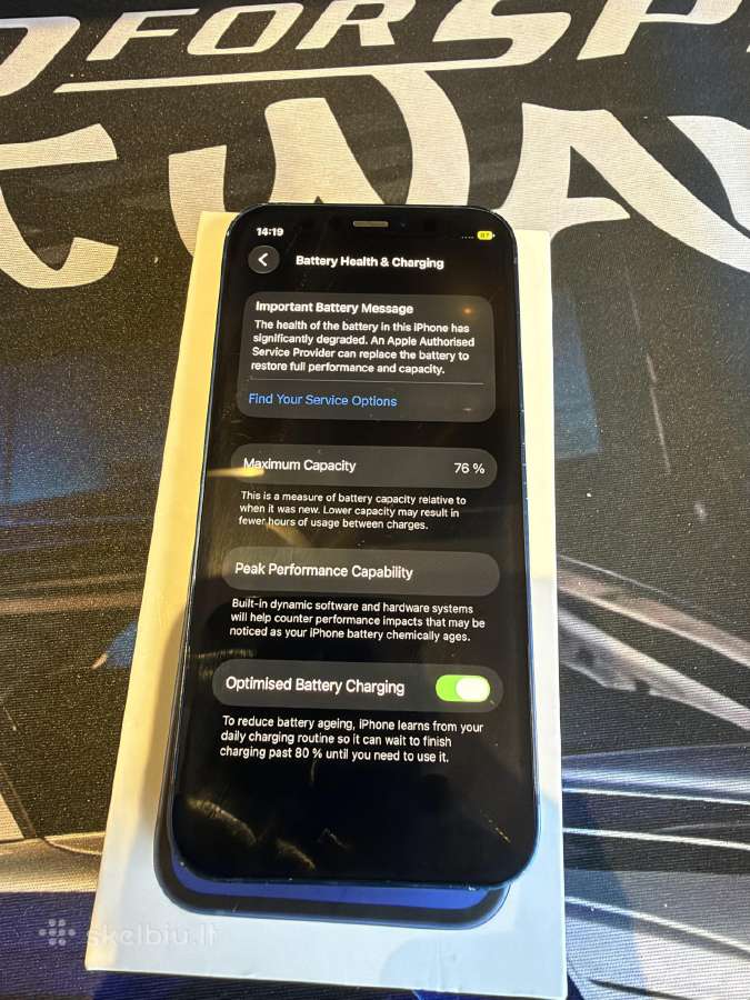 Apple iPhone 12 64gb, juodos spalvos - nuotraukos Nr. 19