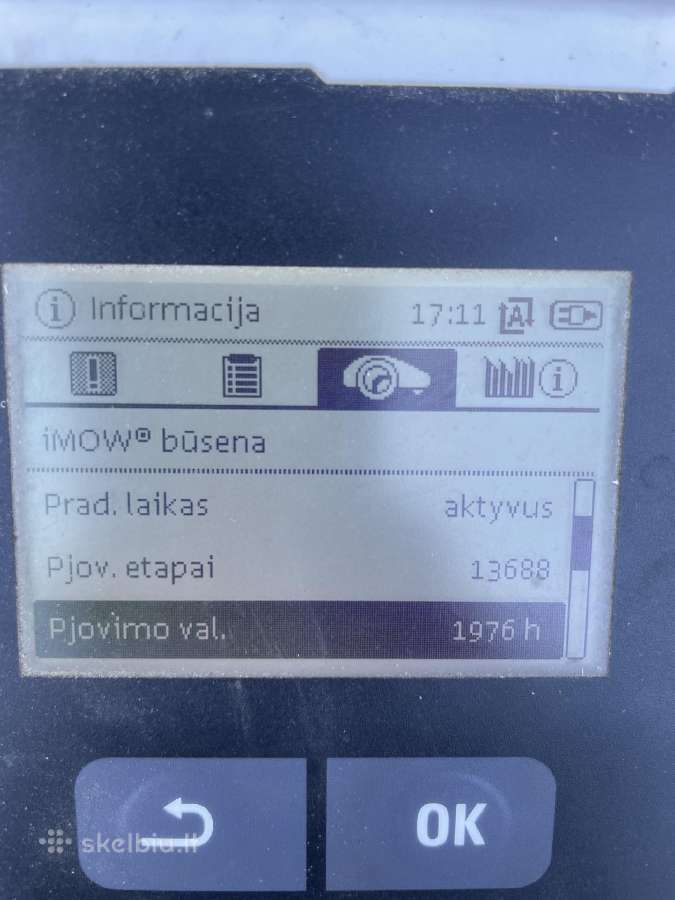 Parduodu Stihl Imow Rmi 422 pjauna iki 10 aru,430e - nuotraukos Nr. 2