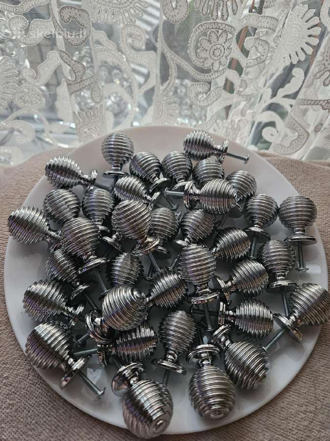Chromuotos Baldų rankenėlės - nuotraukos Nr. 2