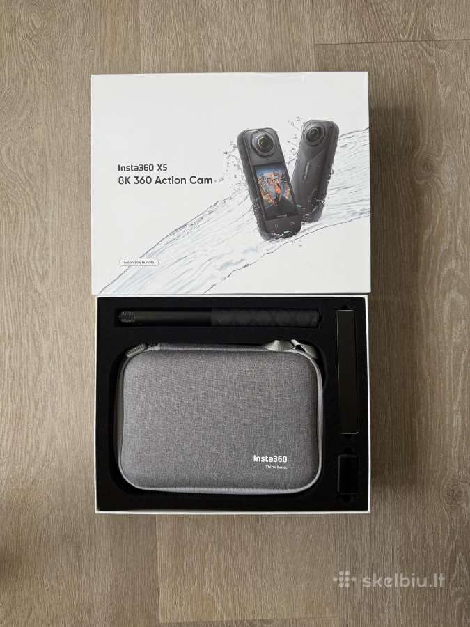 Insta360 X5 Essentials Camera Bundle - nuotraukos Nr. 2