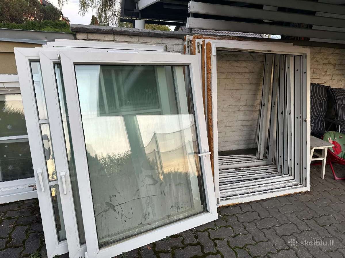 Rehau plastikiniai langai 10 vnt - nuotraukos Nr. 2