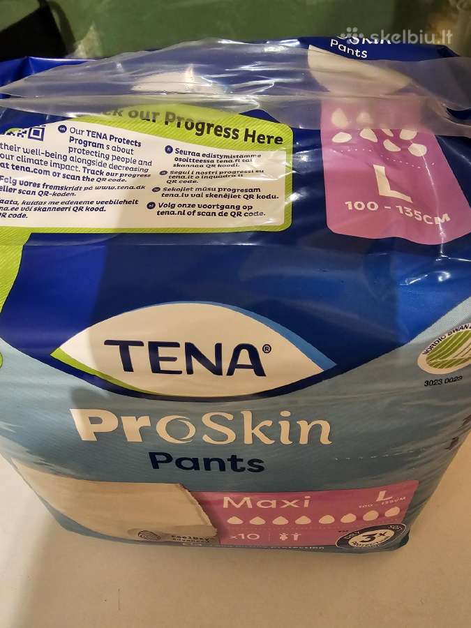 Sauskelnės Tena kelnaičių tipo L dydis - nuotraukos Nr. 2