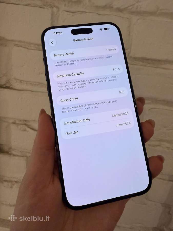iPhone 15 Pro 128gb - nuotraukos Nr. 6