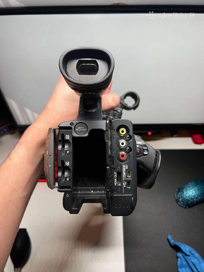 Pusiau profesionali vaizdo kamera Sony Hdr-ax2000e - nuotraukos Nr. 4
