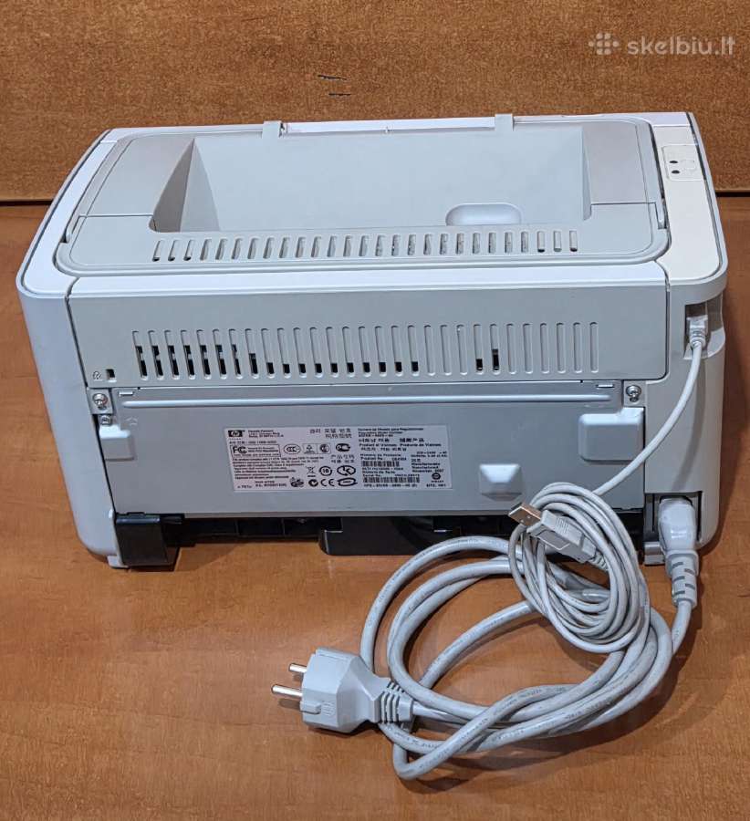 Hp Laserjet P1005 - nuotraukos Nr. 3