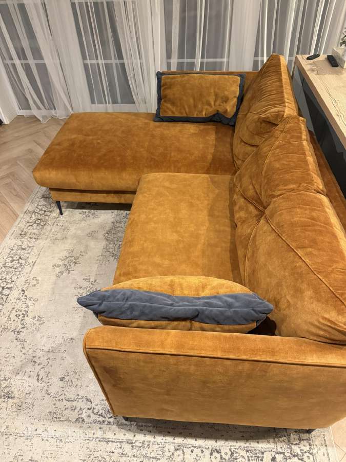 Kairinė kampinė sofa su miegama dalimi - nuotraukos Nr. 2