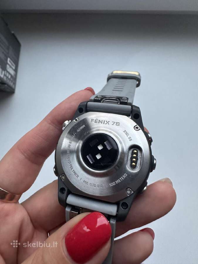 Garmin Fenix 7s išmanus laikrodis - nuotraukos Nr. 4