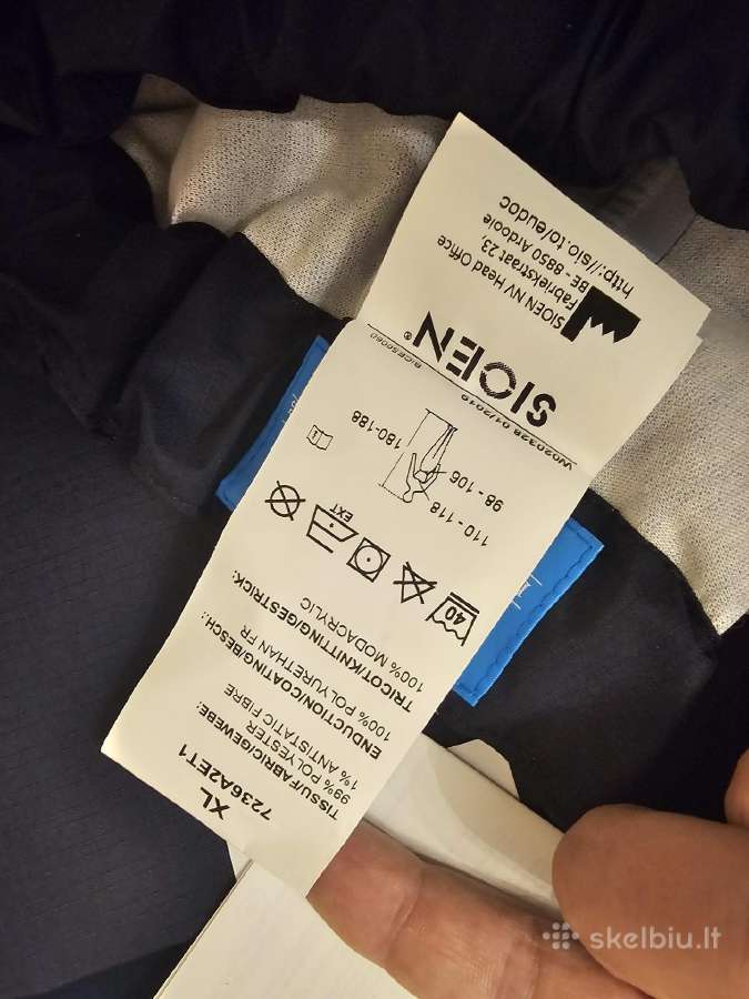 Suvirintojo kelnės (welder's trousers) Sioen - nuotraukos Nr. 6