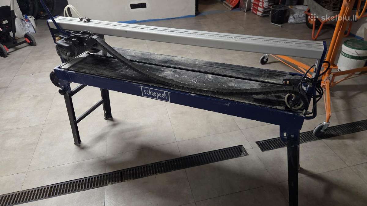 Plytelių pjovimo staklės Scheppach Fs4700 - nuotraukos Nr. 2