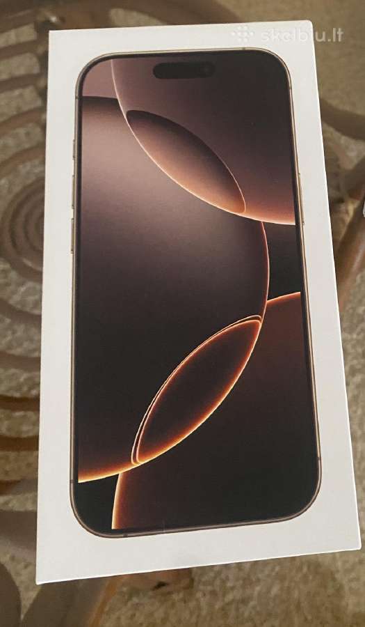iPhone 16 Pro 256gb Desert Titanium - nuotraukos Nr. 2