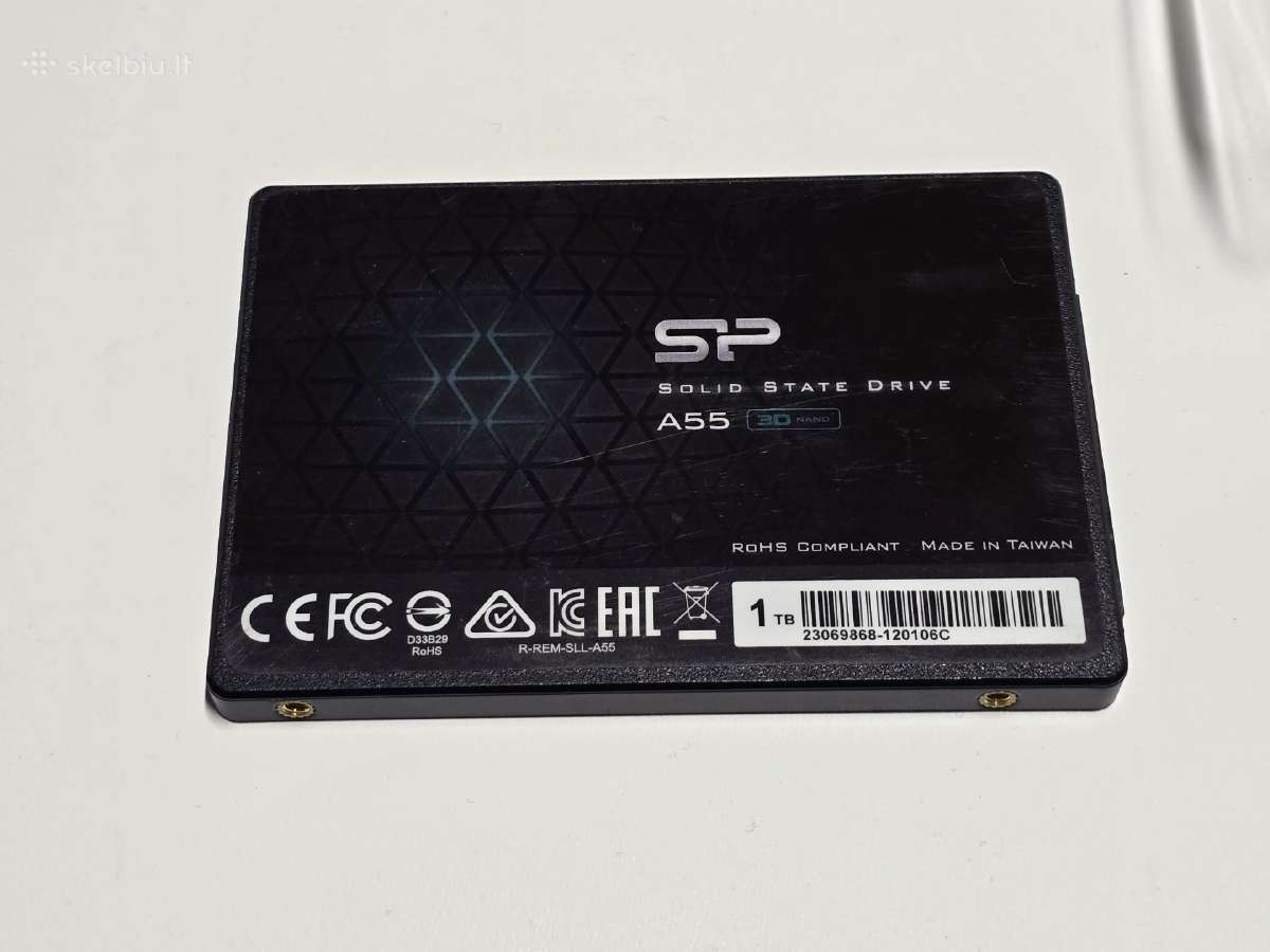 Silicon Power A55 1tb/crucial Bx500 - nuotraukos Nr. 3