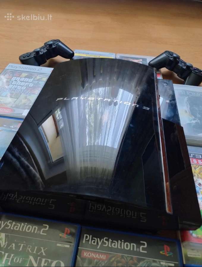 Playstation 3 Fat Cechc-04 500gb Bc - nuotraukos Nr. 2