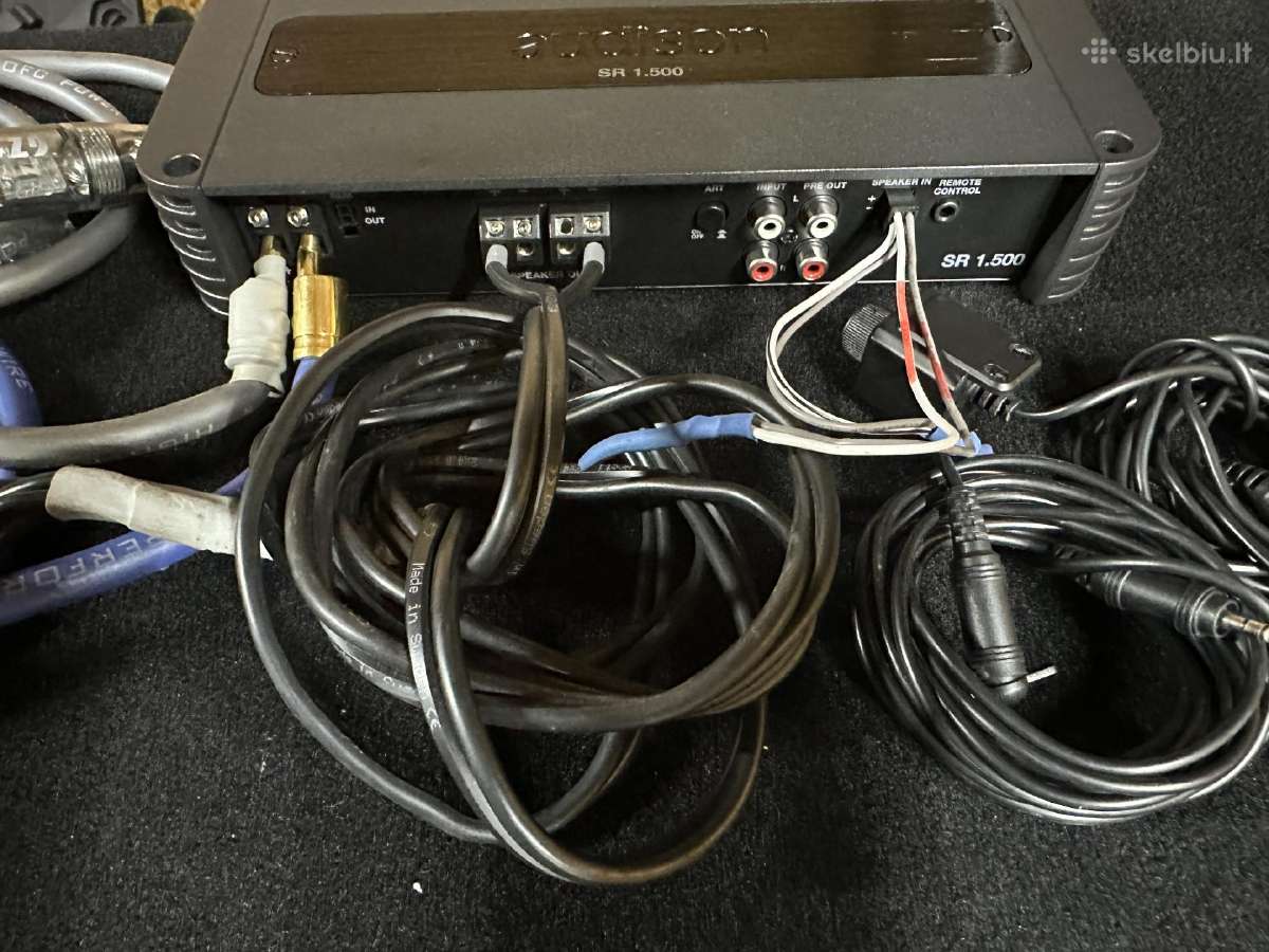 Hertz Spl Show Ss15 D2 + Audison Sr 1.500 + Putna - nuotraukos Nr. 7