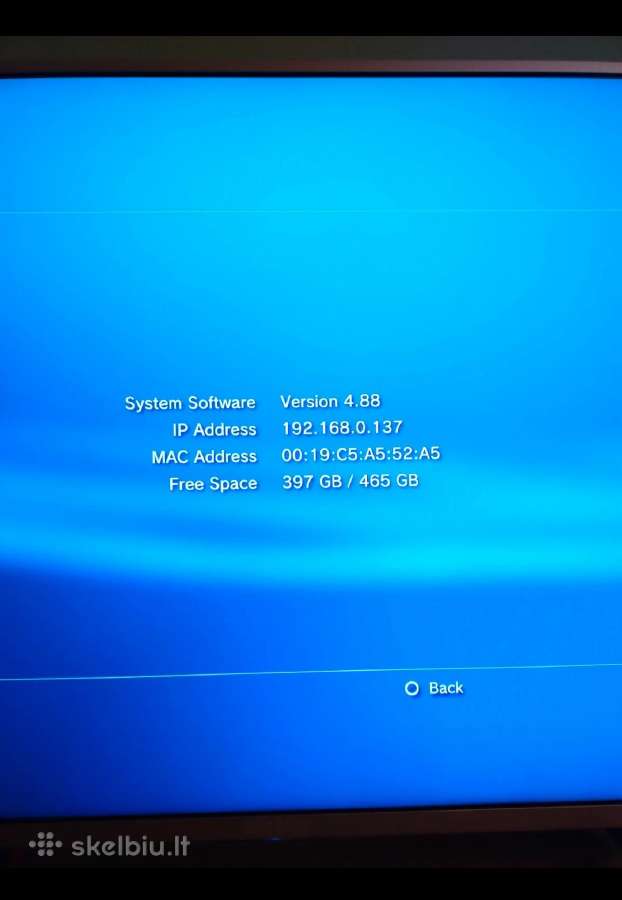 Playstation 3 Fat Cechc-04 500gb Bc - nuotraukos Nr. 9
