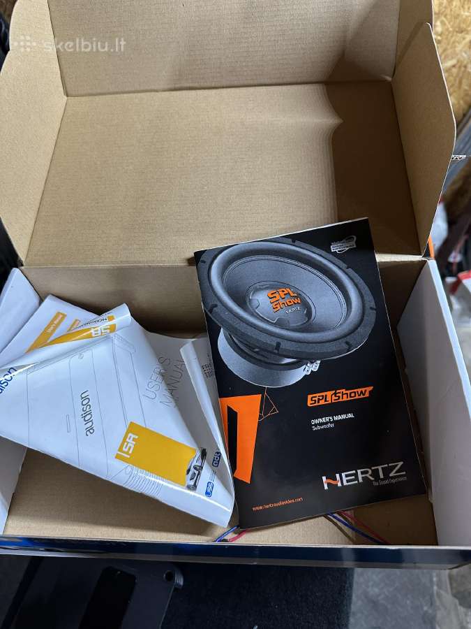 Hertz Spl Show Ss15 D2 + Audison Sr 1.500 + Putna - nuotraukos Nr. 6