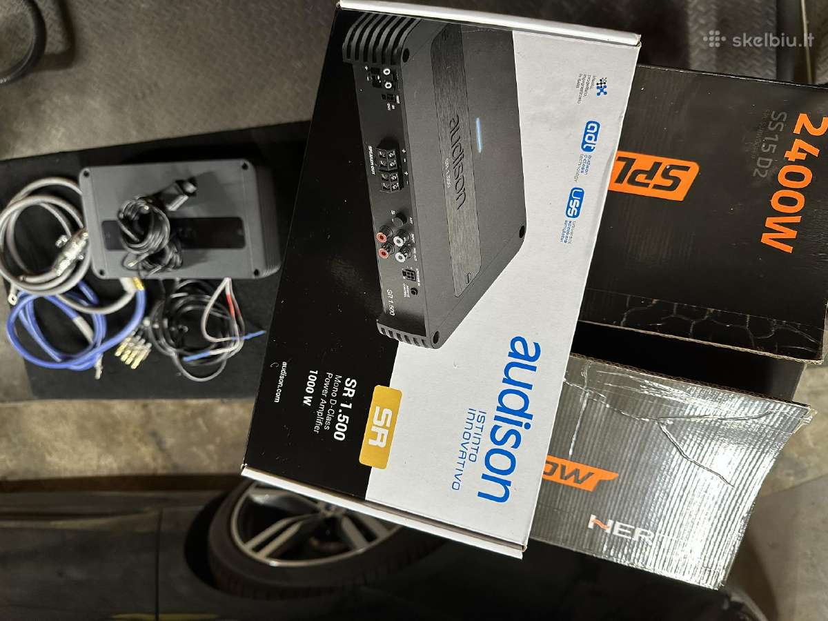 Hertz Spl Show Ss15 D2 + Audison Sr 1.500 + Putna - nuotraukos Nr. 11