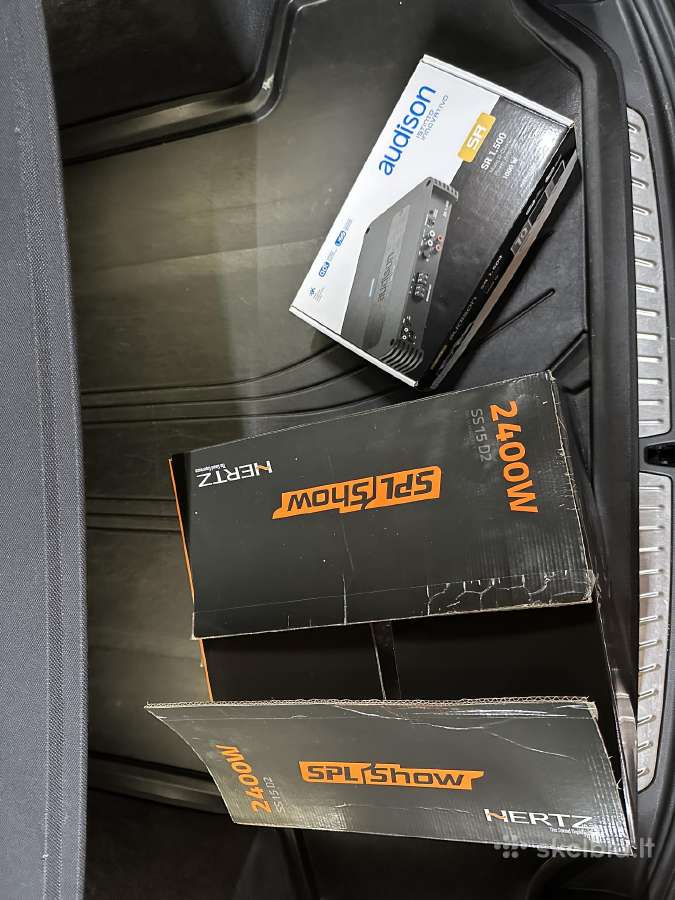 Hertz Spl Show Ss15 D2 + Audison Sr 1.500 + Putna - nuotraukos Nr. 13