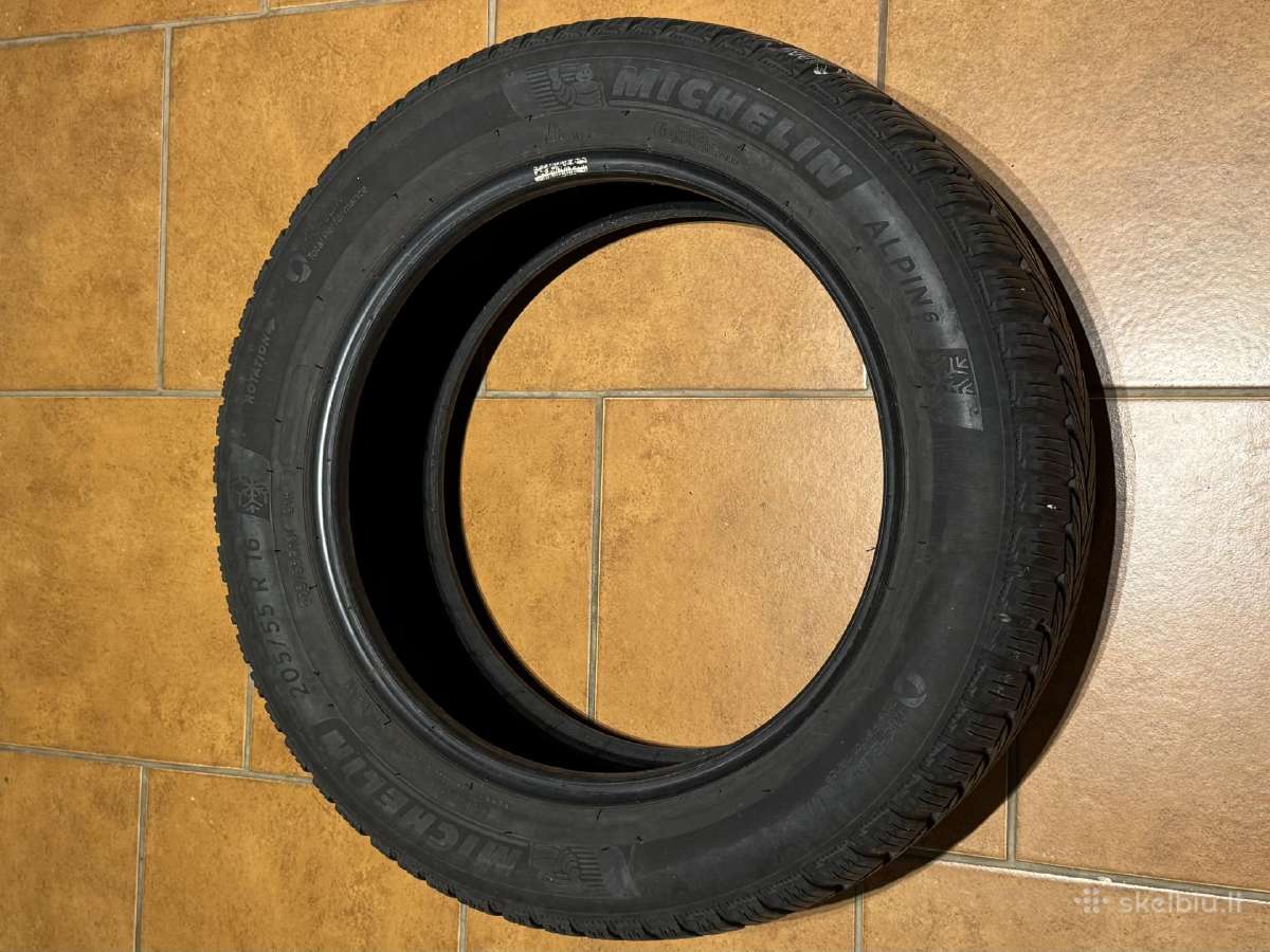 Padangos žieminės Michelin 205/55 R16 - nuotraukos Nr. 2
