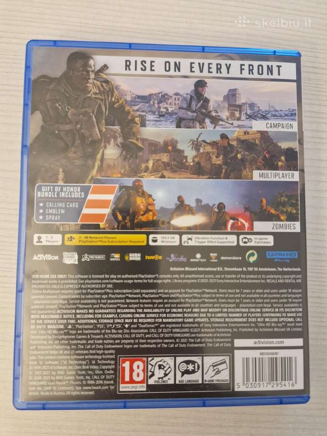 Call of duty Vanguard Ps5 - nuotraukos Nr. 3