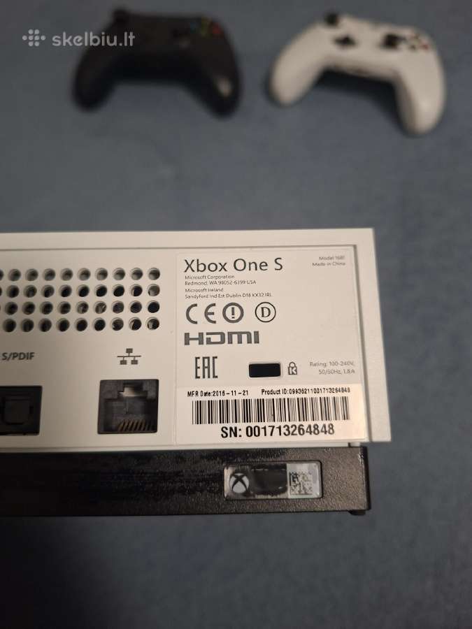 Xbox One S 500 GB - nuotraukos Nr. 2