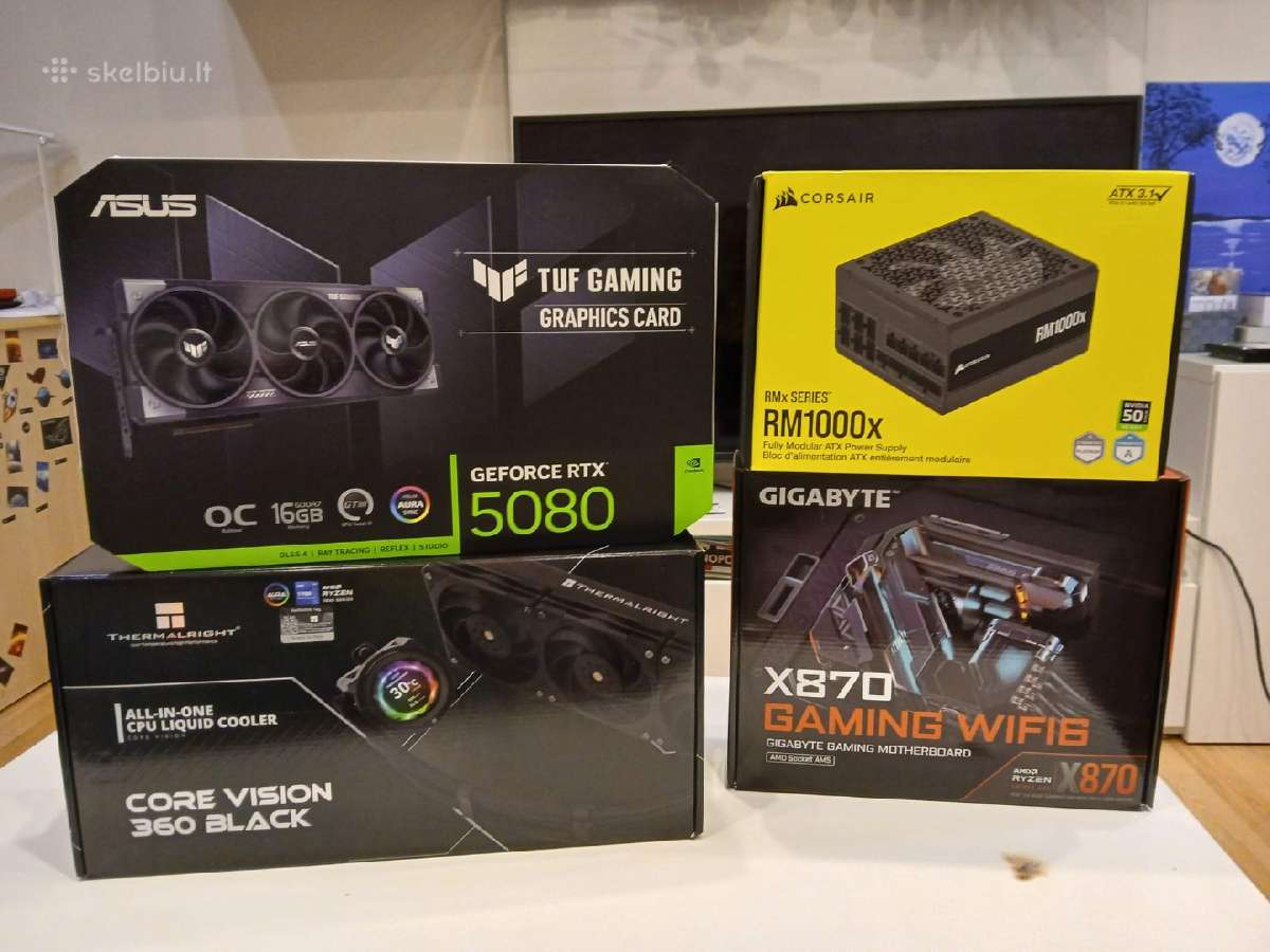 Darbo/žaidimu Pc Rtx 5080 - nuotraukos Nr. 3