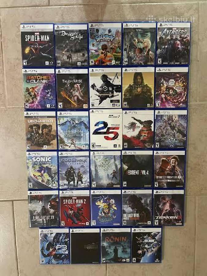 Nupirksiu Sony Playstation 5, Žaidimus, Priedus< - nuotraukos Nr. 10